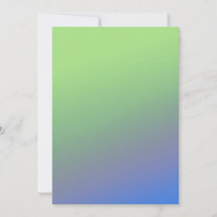Blue green rainbow abstract texture pattern art t holiday card