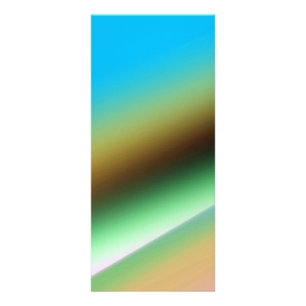 Blue green rainbow abstract texture pattern art t rack card