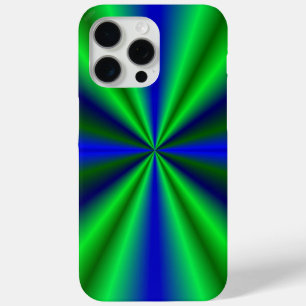 Blue Green Rainbow iPhone 15 Pro Max Case