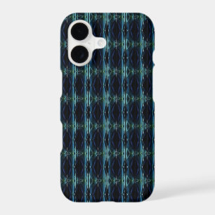 Blue Green Rainbow Stars , Artdeco Pattern