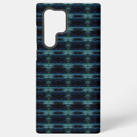 Blue Green Rainbow Stars , Artdeco Pattern