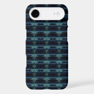 Blue Green Rainbow Stars Pattern