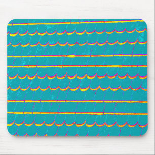 blue-green siding shingles mouse mat