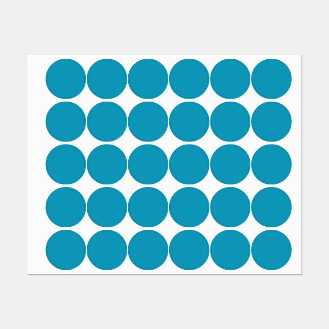 Blue-green (solid colour)  (Sheet)