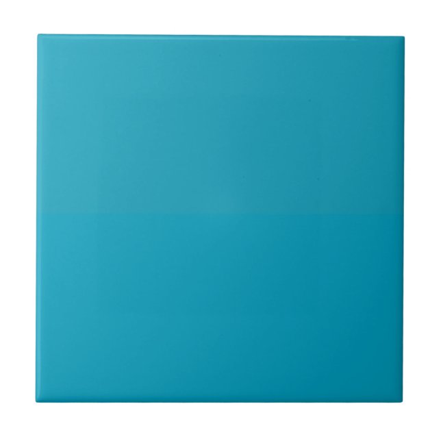 Blue Green Solid Colour Pairs AI Aqua 098-59-30 Tile (Front)