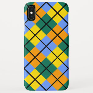 Blue Green Yellow Orange iPhone XS Max Case