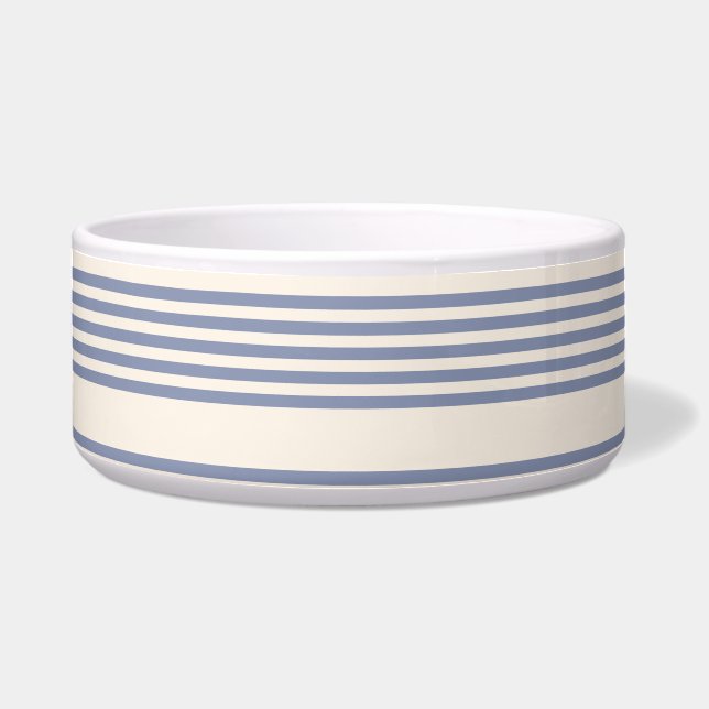 Blue-grey and beige five stripe pattern (Front)