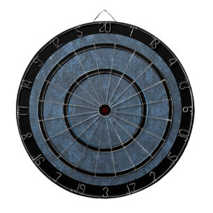 Blue Grey and Black Regulation Dart Board
