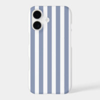Blue grey and white candy stripes