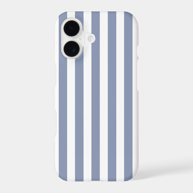 Blue grey and white candy stripes (Back)