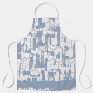 Blue Grey Apron
