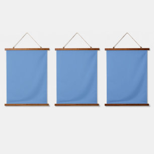 Blue-grey (Crayola) (solid colour) Hanging Tapestry