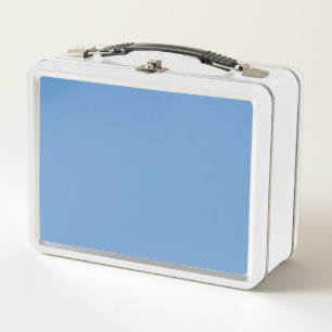 Blue-grey (Crayola) (solid colour) Metal Lunch Box