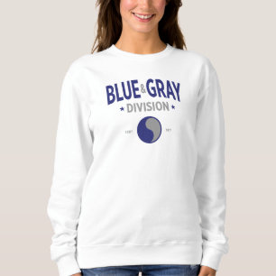 Blue & Grey Division - 29ID Women Sweatshirt