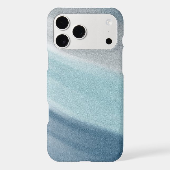 Blue–Grey Marble Wave (Back)