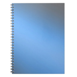 Blue Grey  moonlight ombre effect  Notebook
