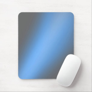 blue Grey  moonlight ombre  Mouse Mat