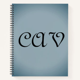 Blue Grey   Notebook