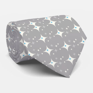 Blue & Grey Retro Men’s Neck Tie