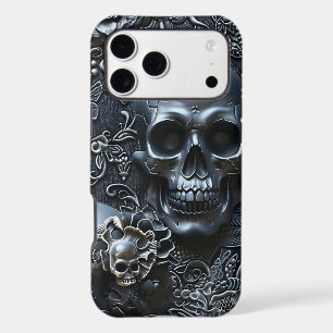 Blue Grey  Skull