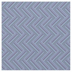 Blue-grey stripes double weave pattern fabric
