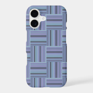 Blue-grey stripes weave pattern