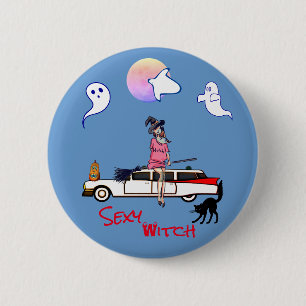 Blue Grey Supernatural 6 Cm Round Badge