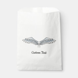 Blue-Grey Wings Favour Bag