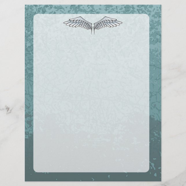 Blue-grey wings flyer (Front)