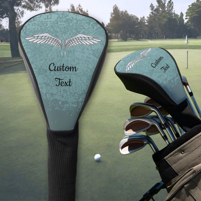 Blue-Grey Wings Golf Head Cover (Creator Uploaded)