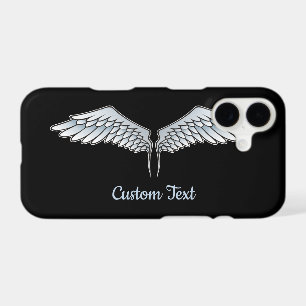 Blue-Grey Wings iPhone Case