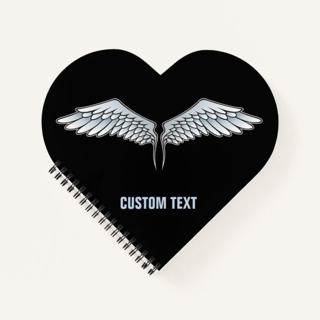 Blue-grey Wings Notebook (Front)