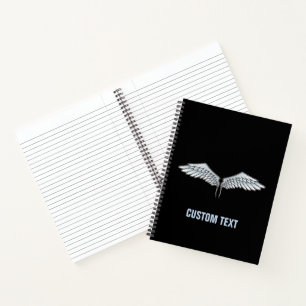 Blue-grey Wings Notebook