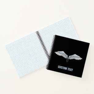 Blue-grey Wings Notebook