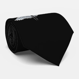 Blue-grey wings tie