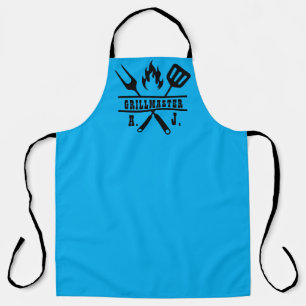 Blue Grillmaster BBQ Apron