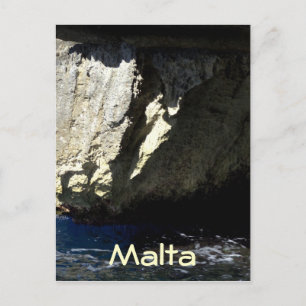 Blue Grotto, Malta Postcard