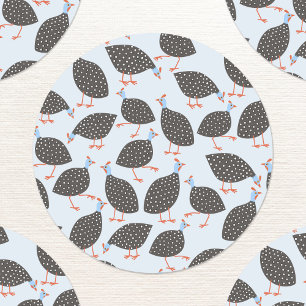 Blue Guinea Fowl Pattern