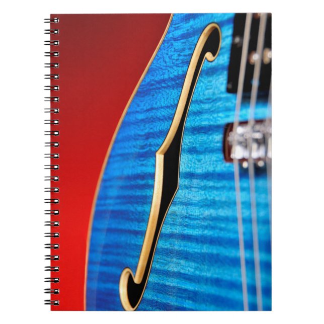 Blue Guitar Notebook (Front)