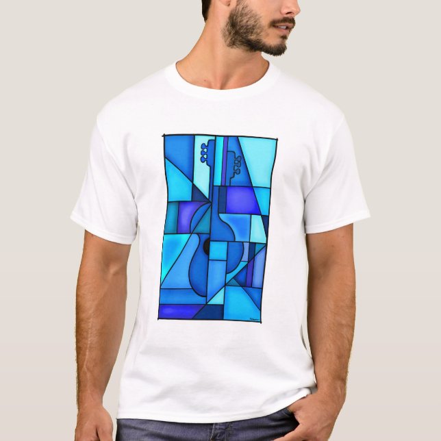Blue Guitar T-Shirt (Front)