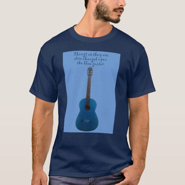 Blue Guitar T-Shirt (Front)