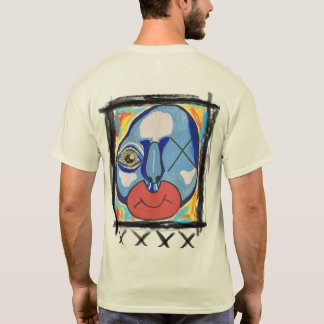 Blue Guy mixed media  T-Shirt