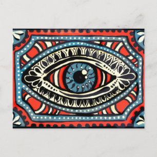 Blue Gypsy Postcard