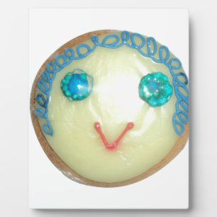 Blue Hair Emoji Art Print/Graphic Plaque