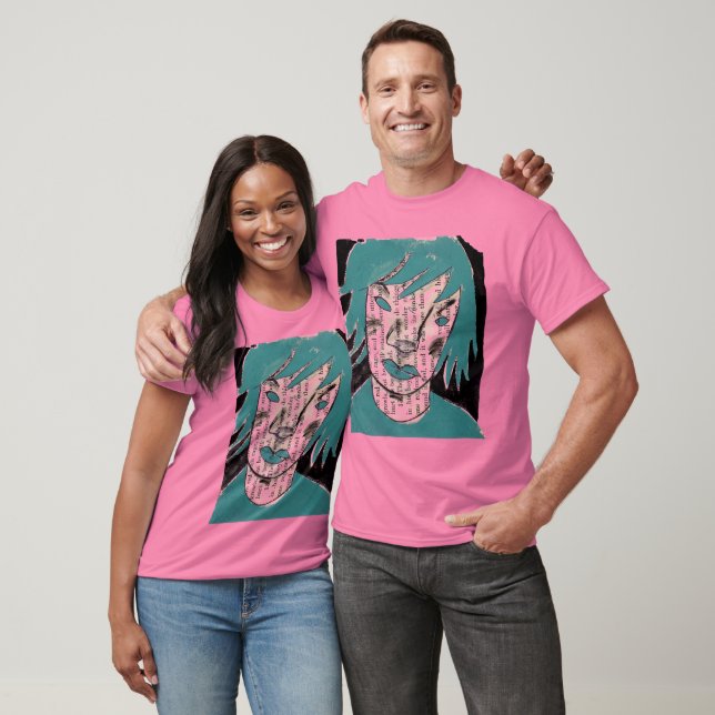 blue hair T-Shirt (Unisex)