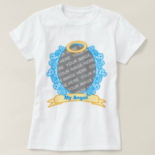 Blue Halo Customisable Frame T-shirt