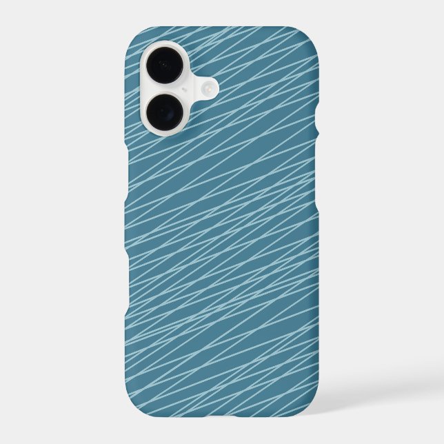 Blue Hand Drawn Lines (Back)