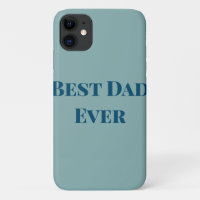Blue happy father's day best Dad ever add text nam