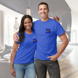 Blue Happy New Year T-Shirt