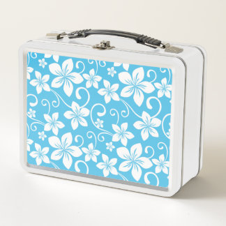 BLUE HAWAII (BLUE) METAL LUNCH BOX
